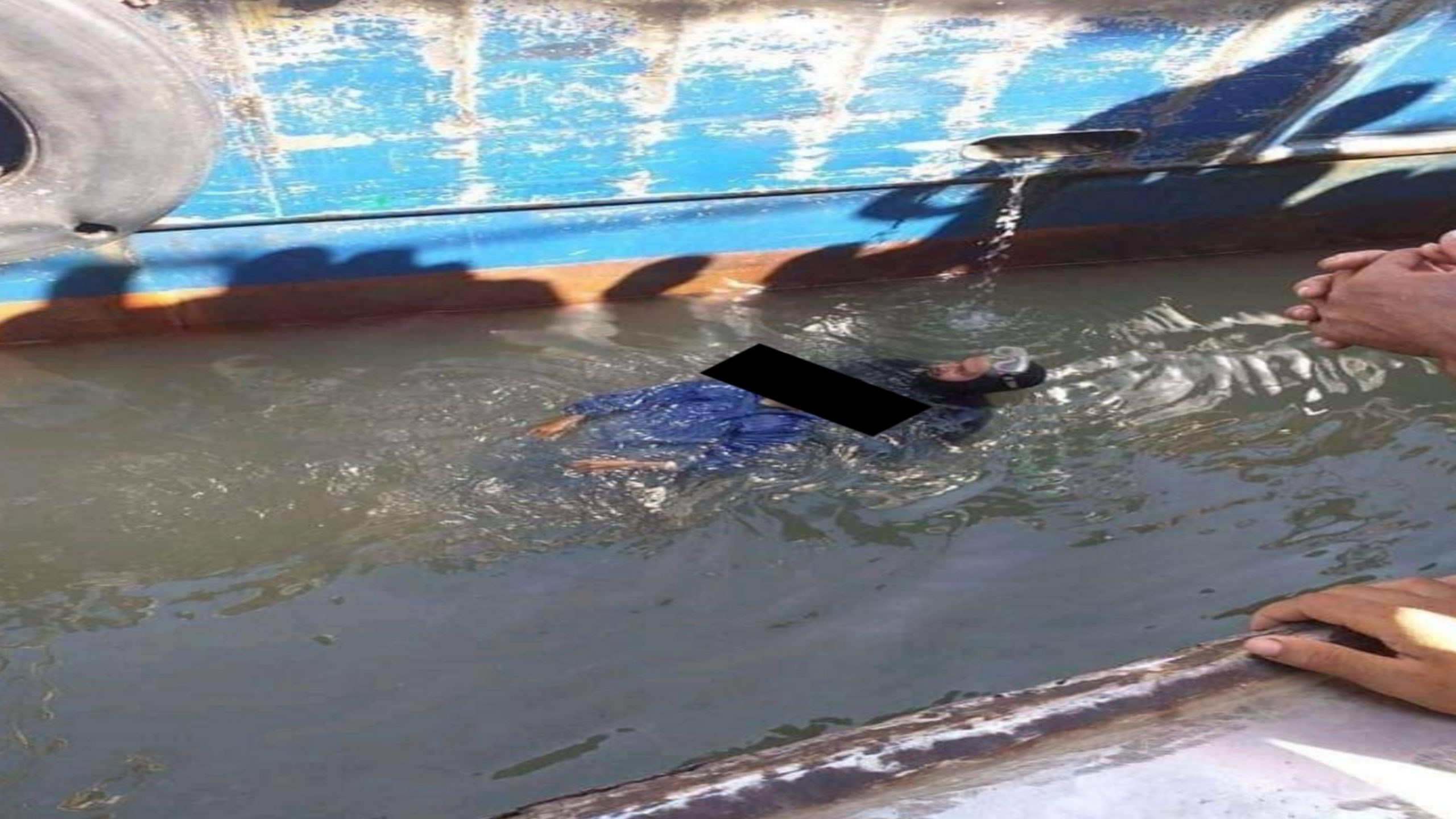 مصرع أحد البحارة غرقا بميناء المرسى غرب العيون