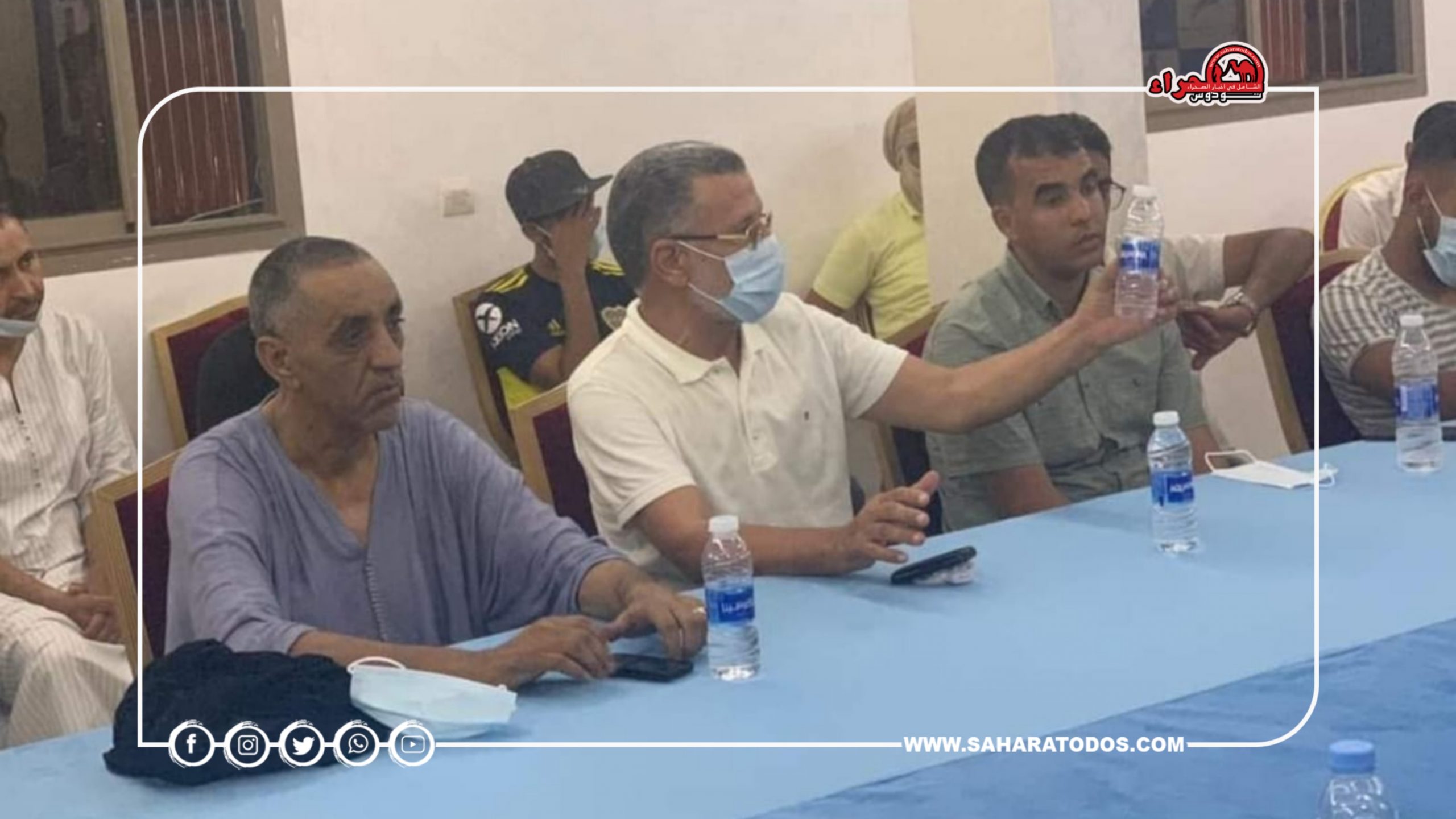 في خرق للقانون..حزب الحمامة بالسمارة يعلن إنطلاق الحملة الانتخابية قبل موعدها المحدد