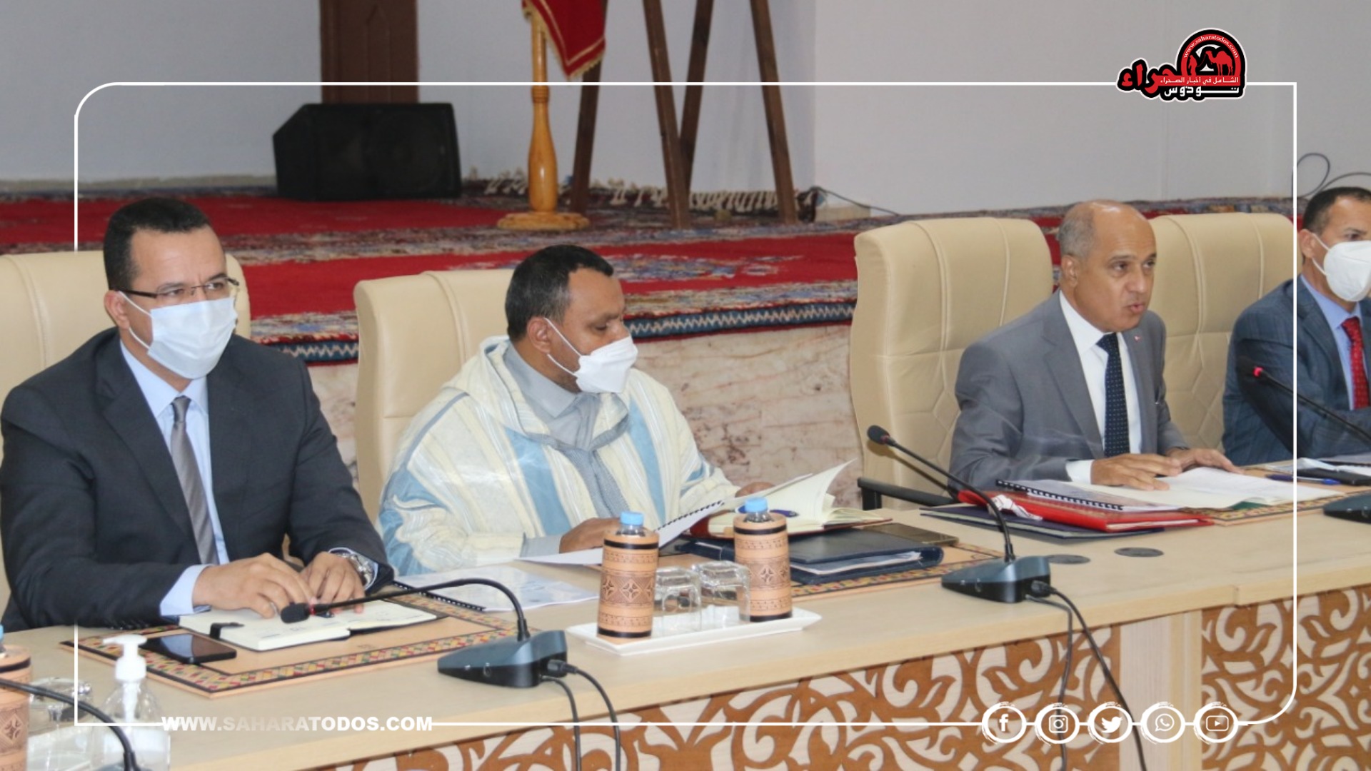 بالصور: إنطلاق المشاورات حول مشروع تصميم التهيئة الخاص بالسمارة