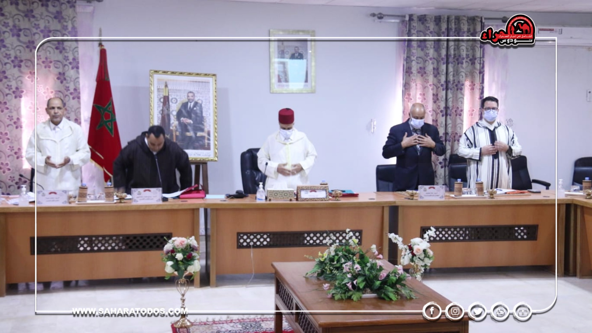 المجلس الاقليمي للسمارة يقف ترحما على ضحايا فاجعة أجديرية