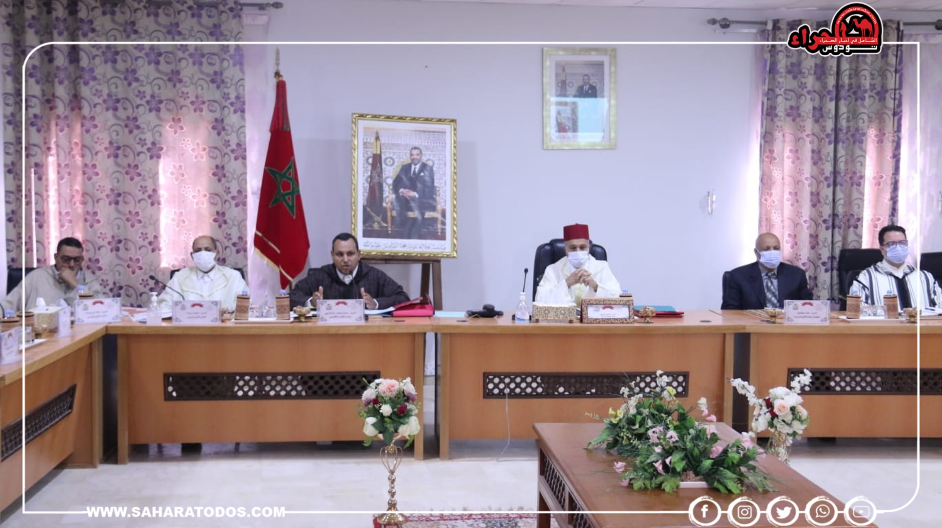 المجلس الإقليمي للسمارة يعقد دورته الاستثنائية وهذا جدول أعمالها(صور)