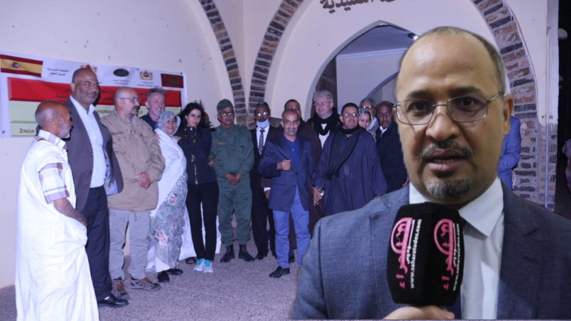 محمد فاضل البيلال..عن زيارة الوفد الاسباني للسمارة