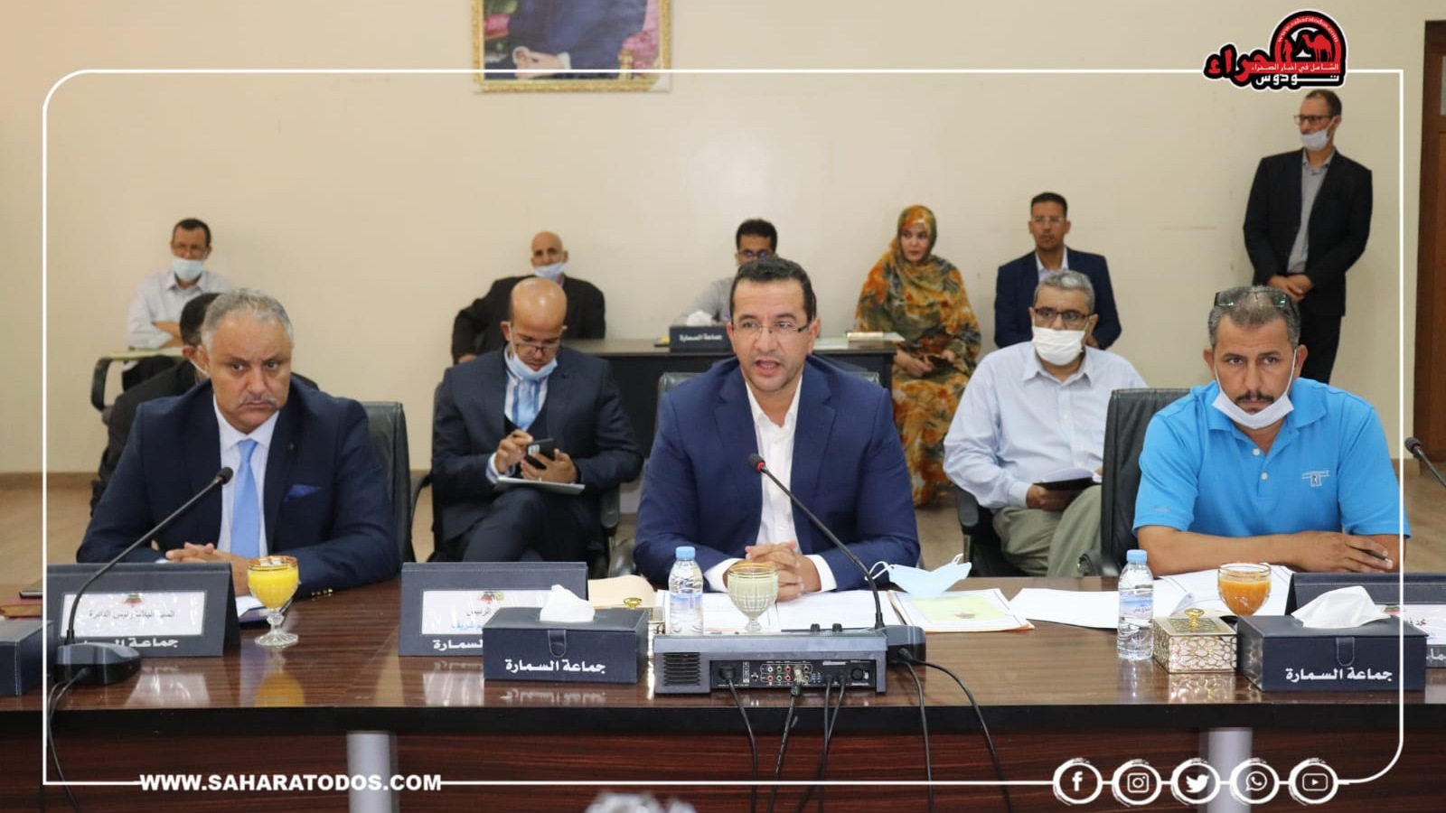 مجلس جماعة السمارة يثمن عاليا الموقف الاسباني من قضية الصحراء