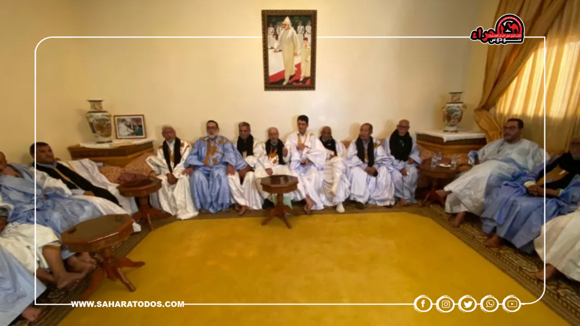 بالصور..شيوخ القبائل يثمنون موقف إسبانيا ويعتبرونه سابقة في العلاقات مع المغرب