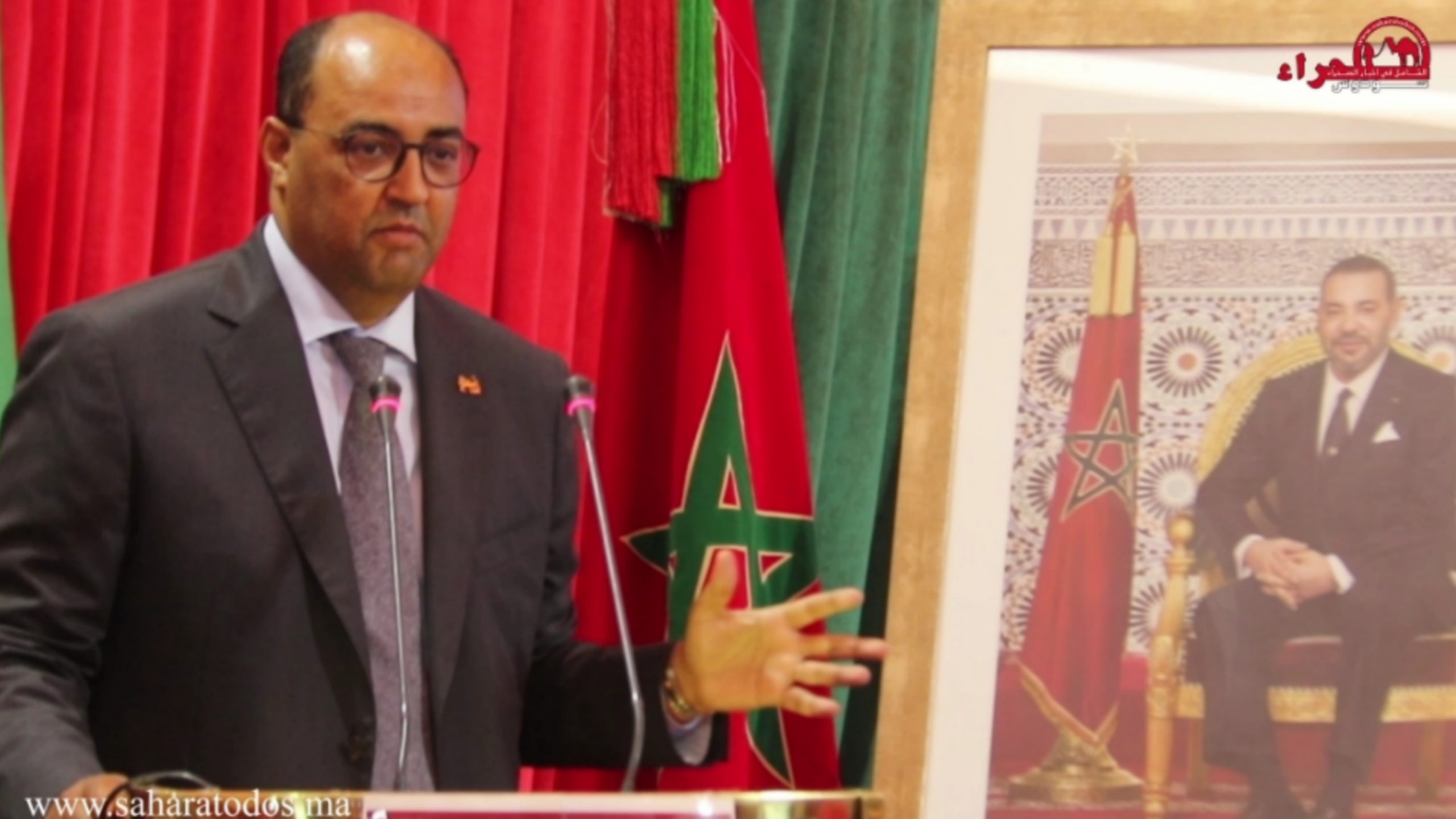 ولد الرشيد: النموذج التنموي لسنة 2015 أعطى إشعاعا قويا للثقافة الحسانية (فيديو)