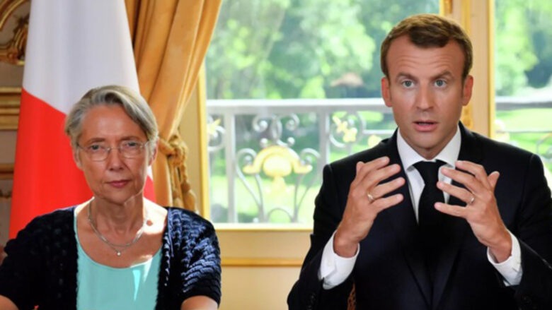 ماكرون يرفض استقالة رئيسة الوزراء الزابيت بورن