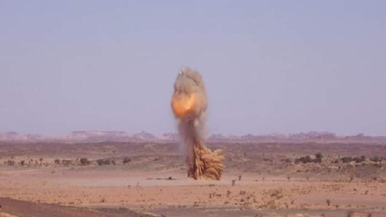 تفاصيل إنفجار لغم نكجير..بتر يد راعي موريتاني وإصابته على مستوى العين
