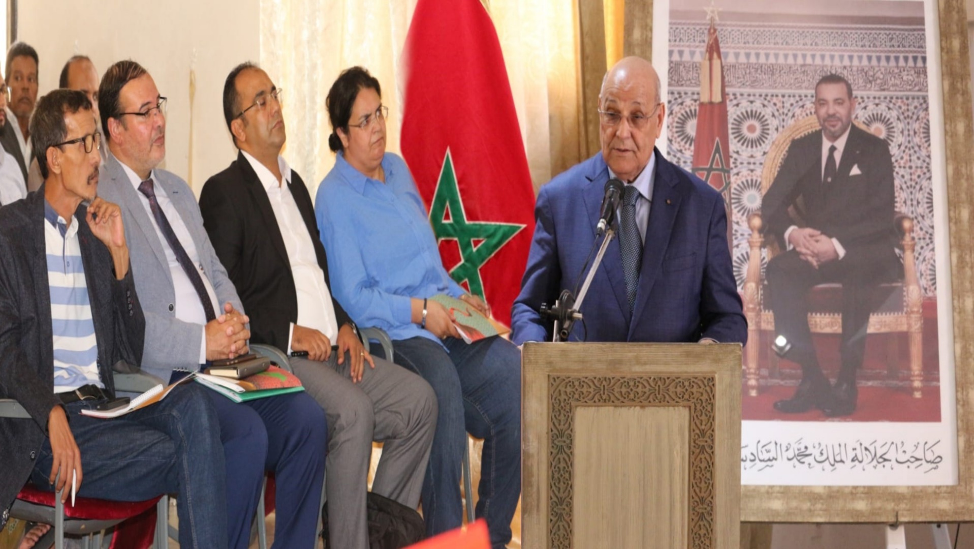 ولد الرشيد: الإستحقاقات الأخيرة أثبتت شرعية منتخبي الصحراء (صور)