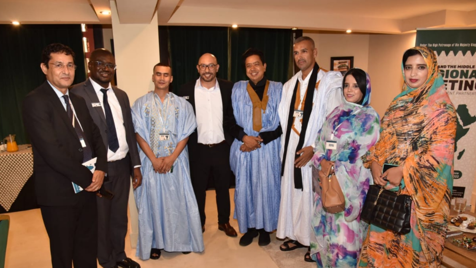 لقاء بين جمعويين من الصحراء مع المدير العام لشراكة الحكومة المنفتحة