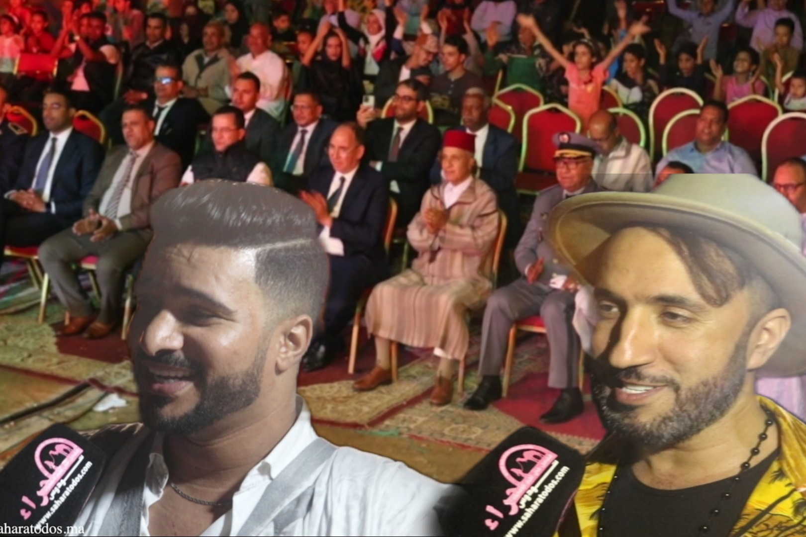 تصريحات فنانين شاركوا في سهرة السمارة الغنائية