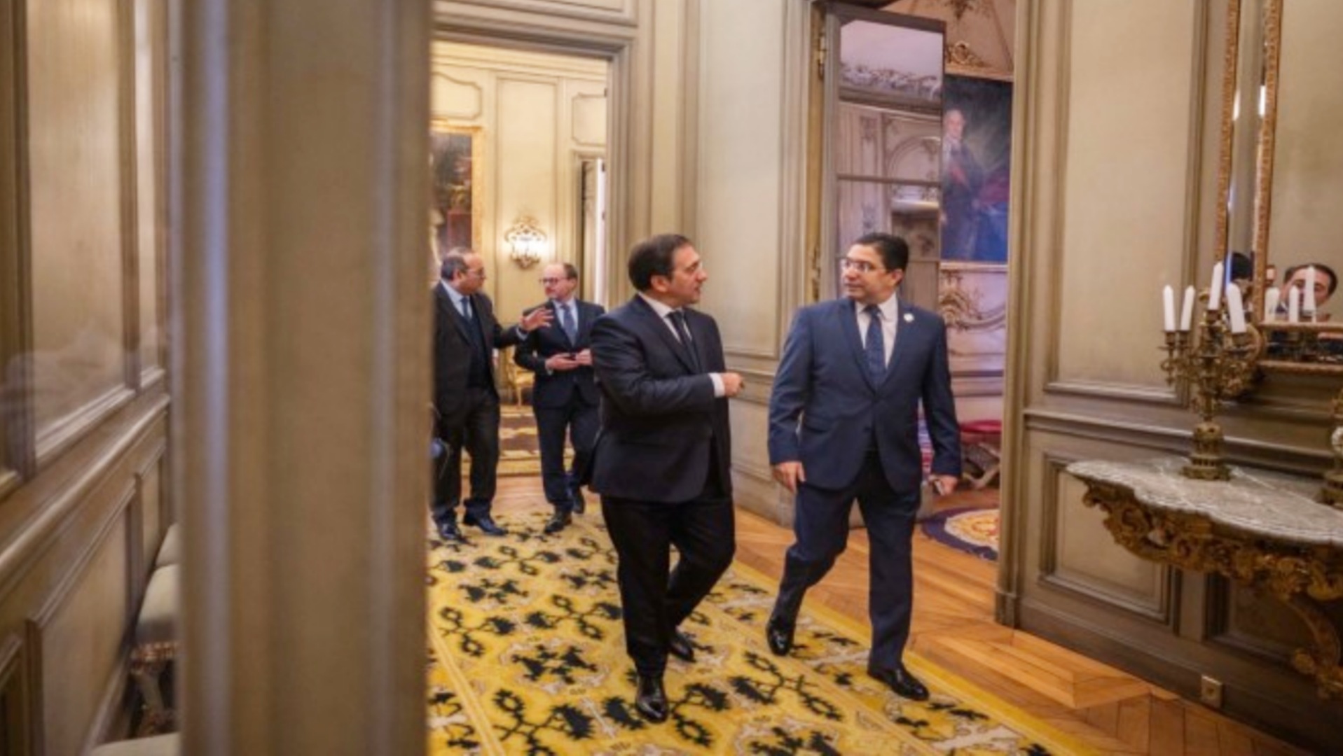 بوريطة يلتقي وزير خارجية إسبانيا ويتفقان على موعد الاجتماع رفيع المستوى