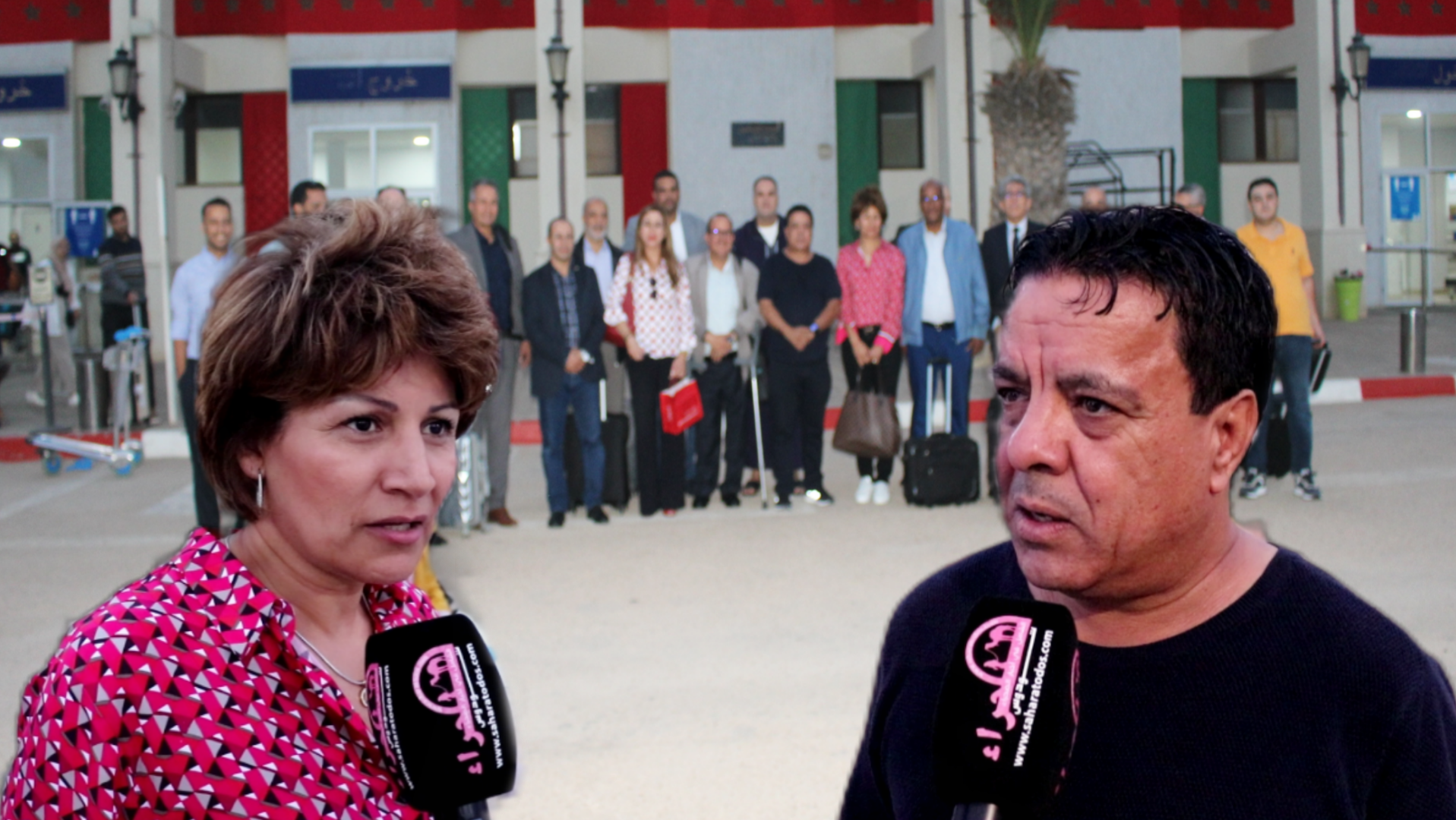 تصريح نزهة بيدوان والعدلي حول زيارة 12 جامعة رياضية للسمارة (فيديو)