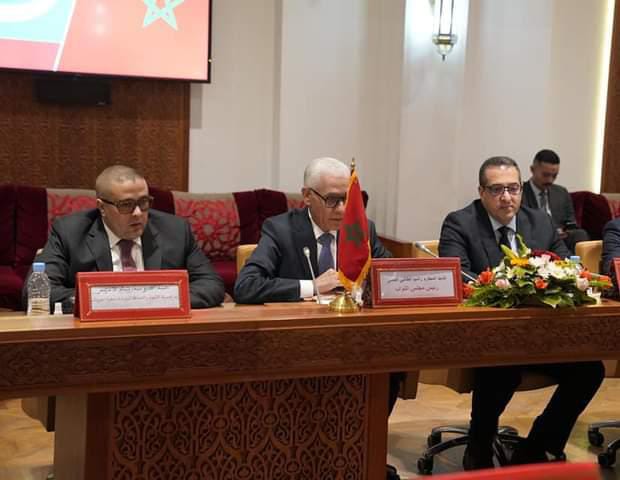 صالح الادريسي يشارك في مباحثات مع رئيس برلمان موريتانيا بمجلس النواب