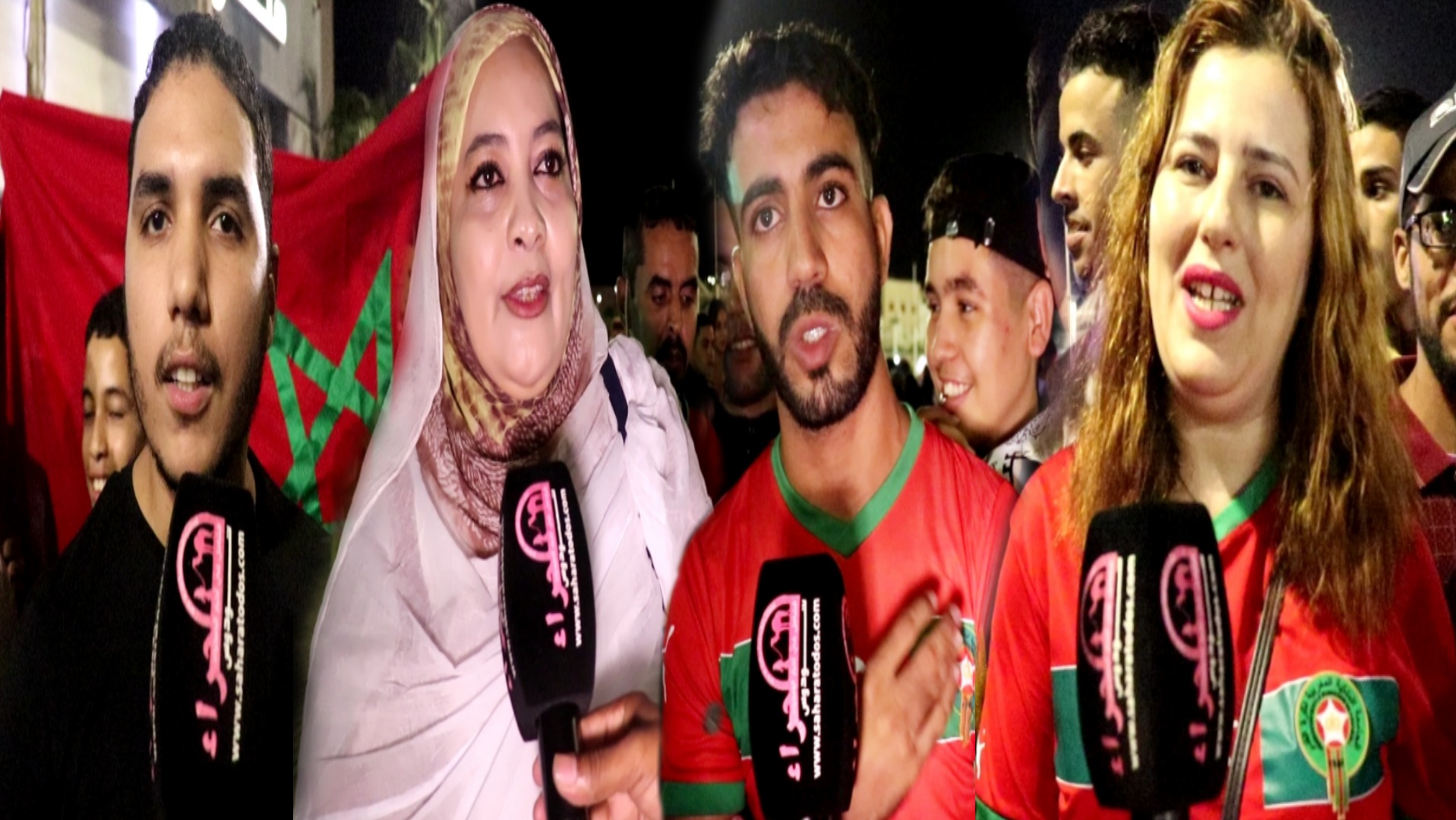 العيون: مواطنون يُصفقون بحرارة لأسود الأطلس رغم خسارتهم أمام فرنسا (فيديو)