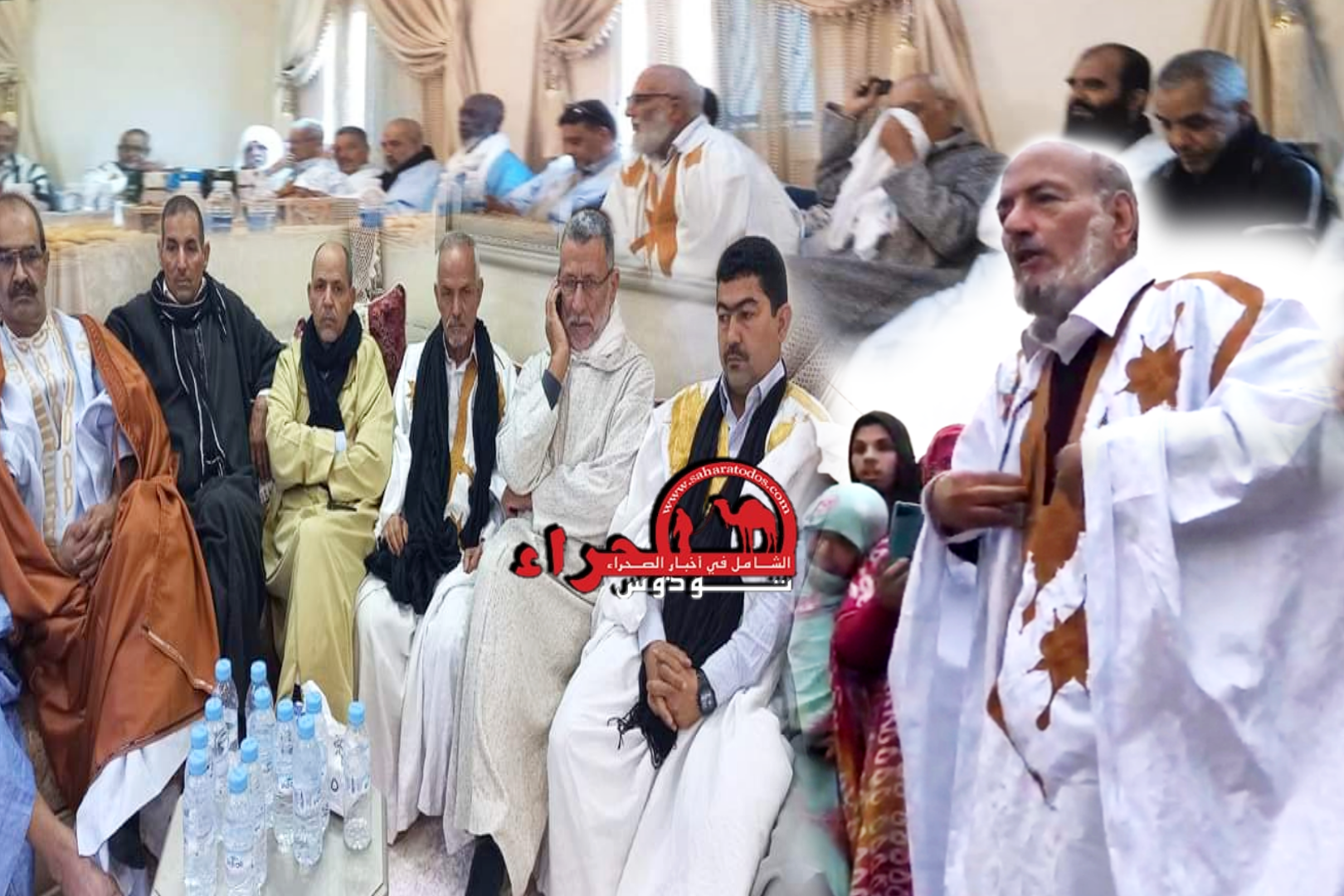 غير مسبوق: قبائل صحراوية متنوعة تتضامن مع مُكوّن الركيبات وتستنكر الإساءة لهم