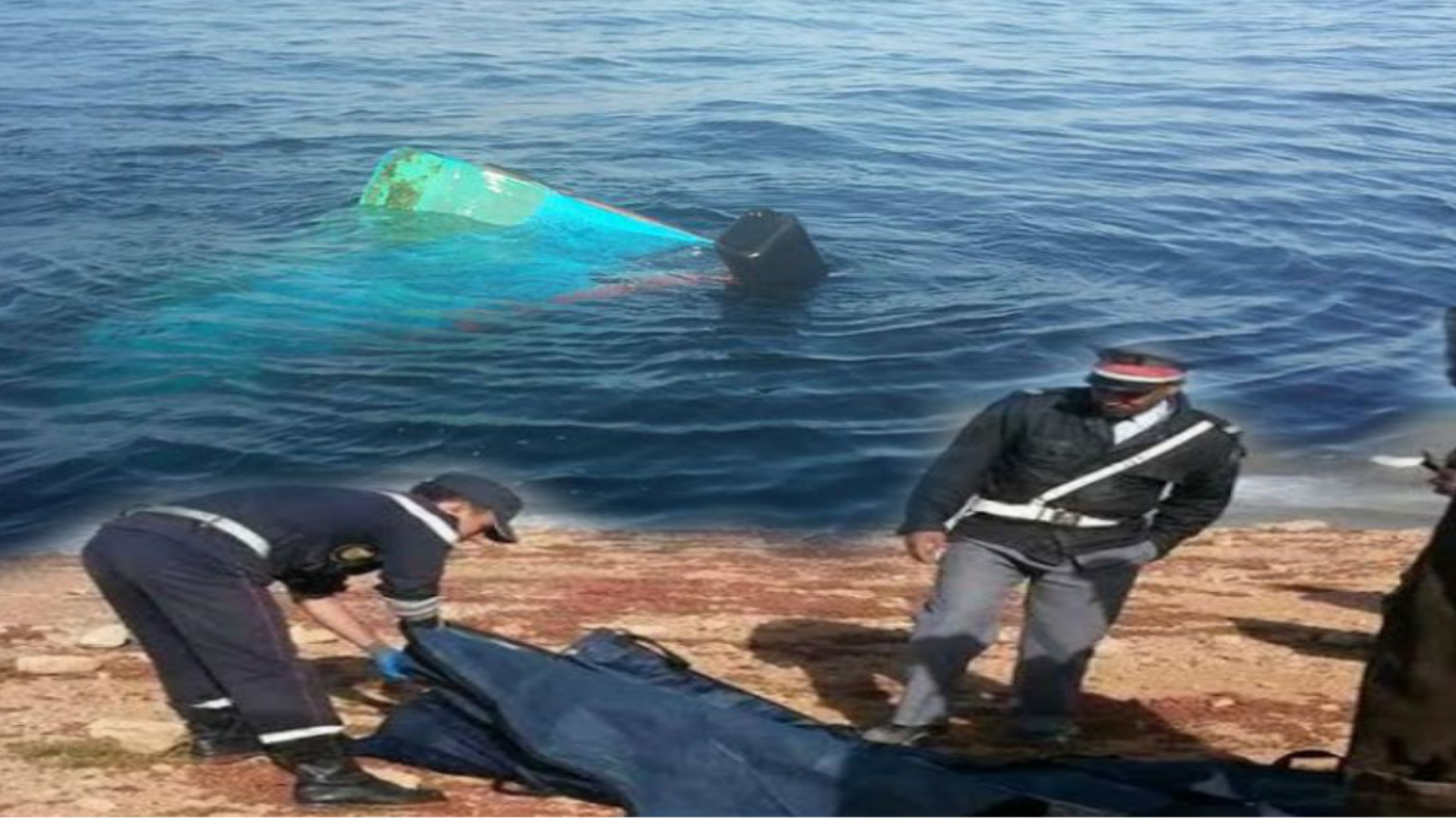 مصرع بحار وفقدان أخر بعد غرق مركب صيد بسواحل الداخلة