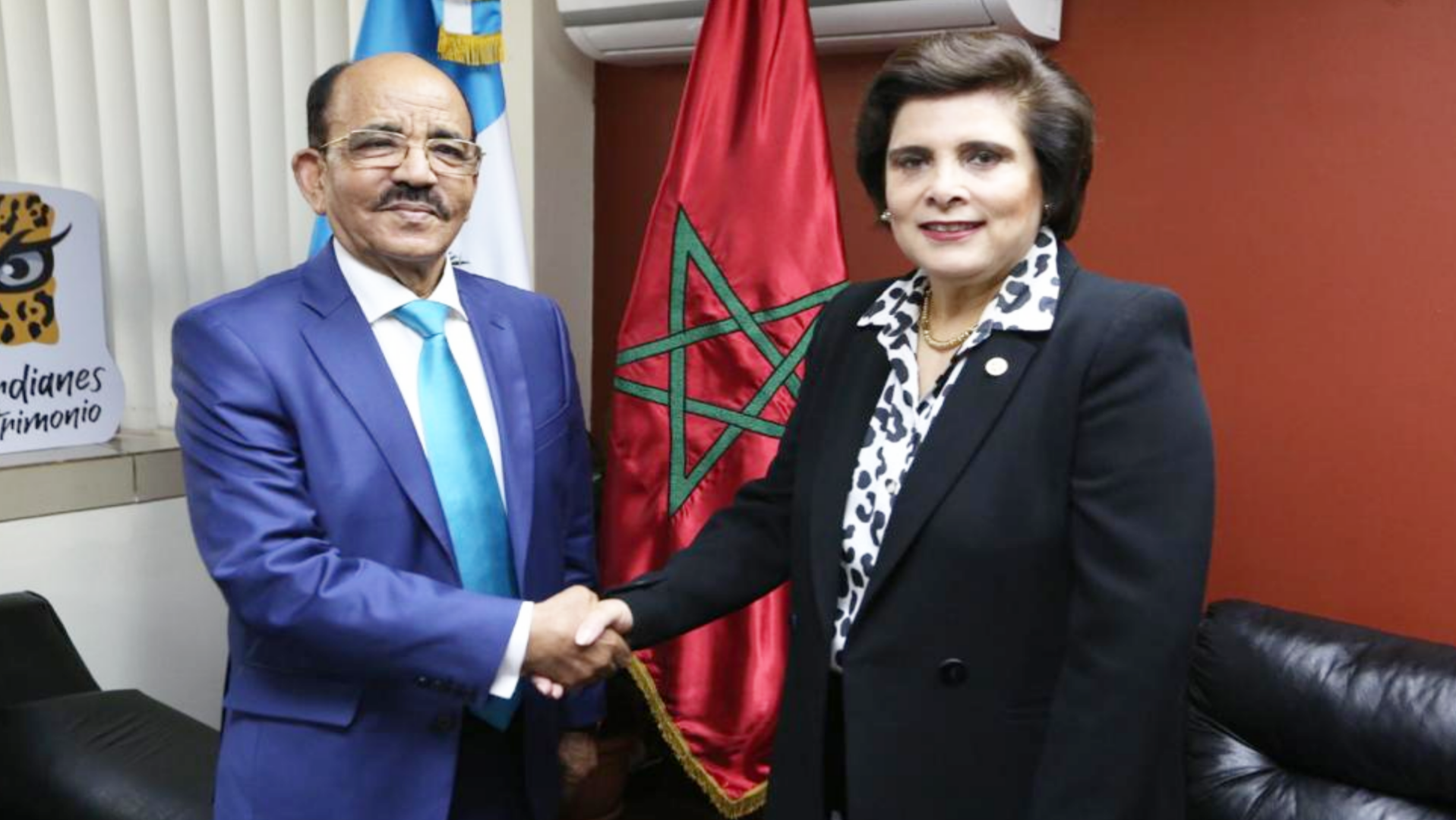 أحمد الخريف يجري مباحثات مع نائبة وزير خارجية جمهورية غواتيمالا