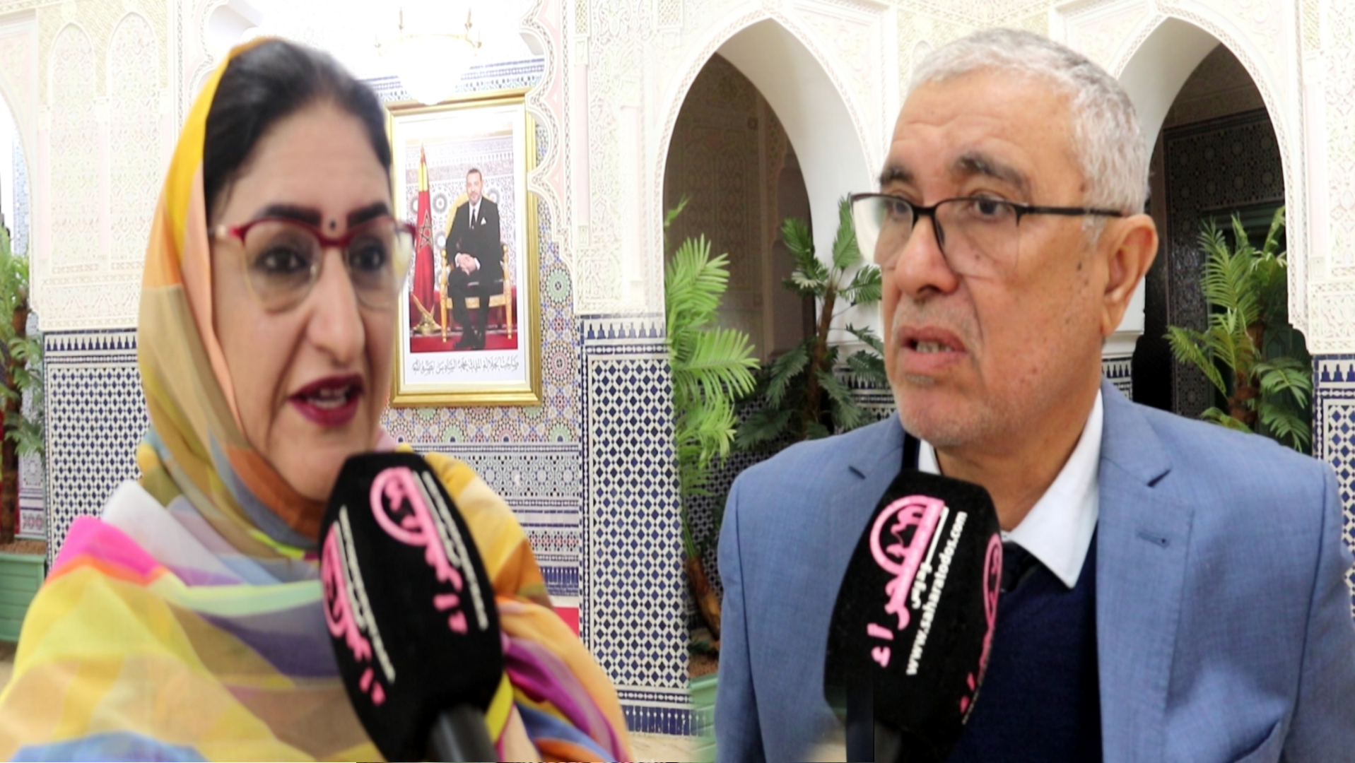 تصريح مكلتو كمال وأمريزيك حول دورة جماعة العيون وتنديدها بالموقف العدائي للبرلمان الأوروبي