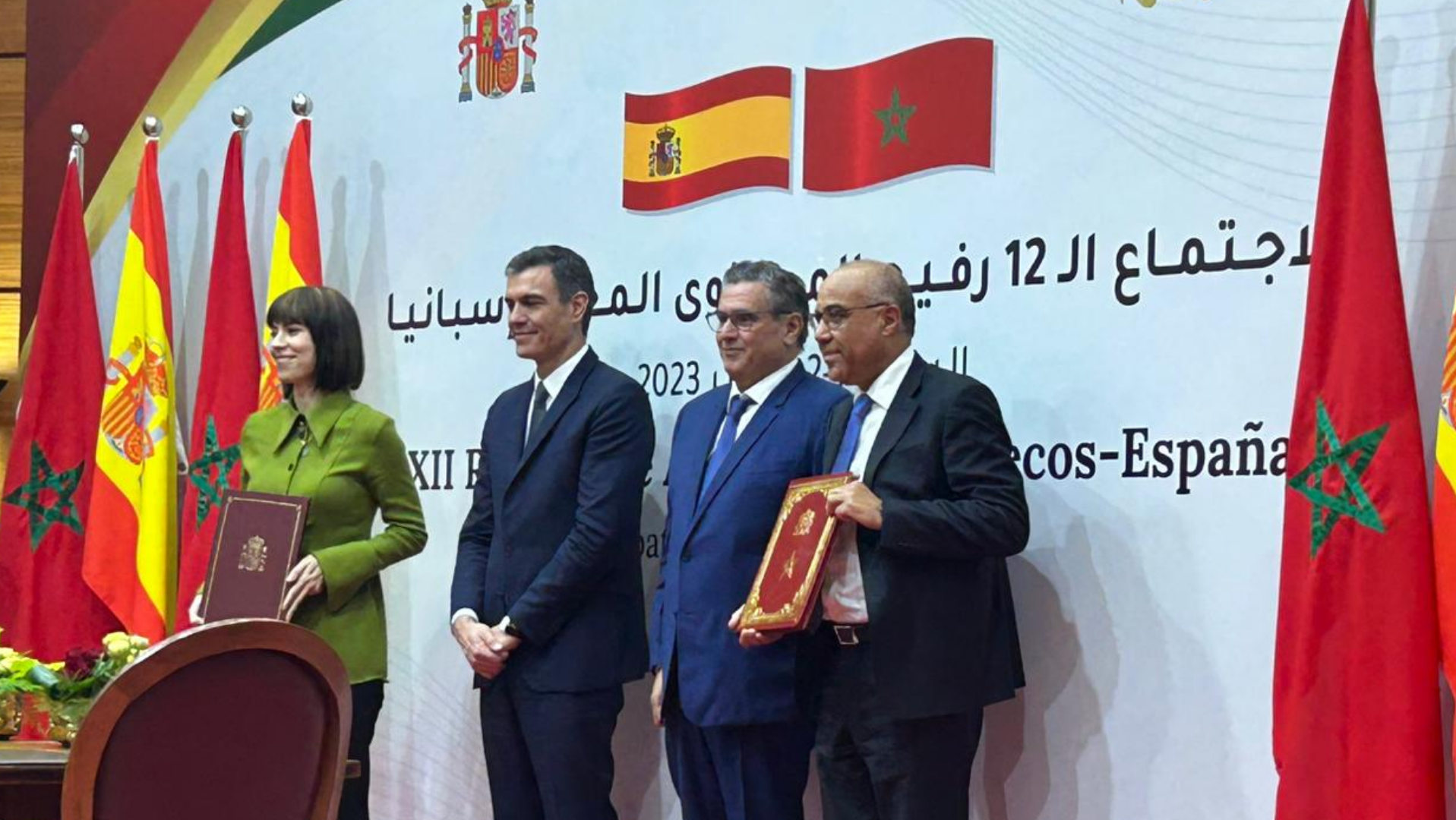 توقيع مذكرات تفاهم على هامش الاجتماع رفيع المستوى بين المغرب وإسبانيا