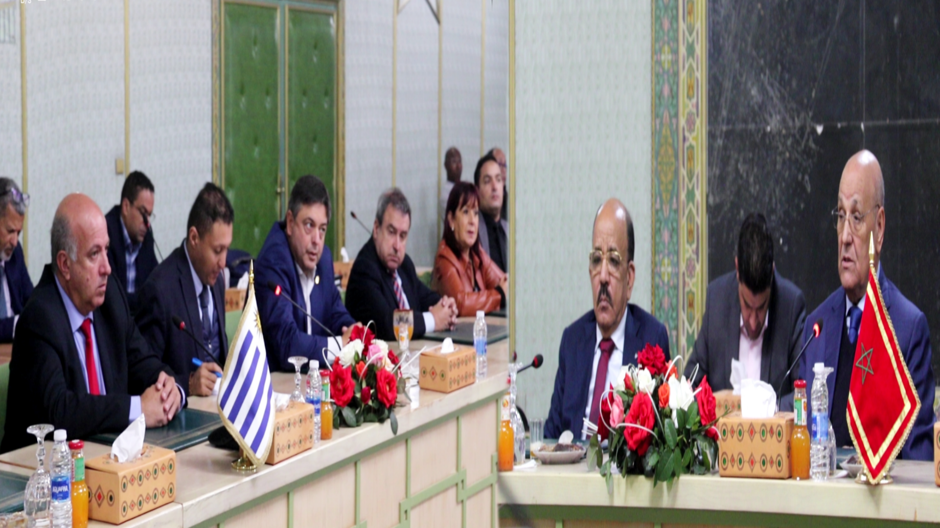 تفاصيل لقاء ولد الرشيد مع وفد برلماني من الأوروغواي بالعيون (صور)