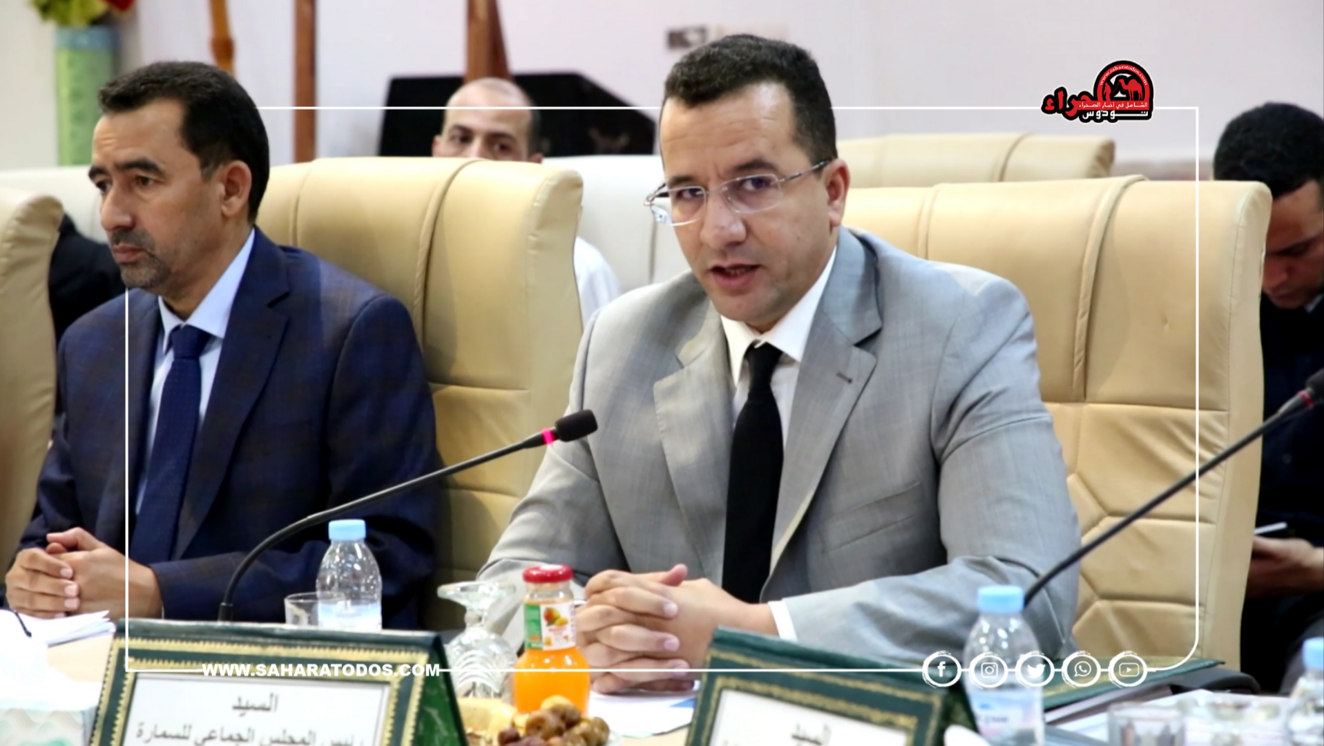 مقتطف من مداخلة رئيس جماعة السمارة خلال إجتماع دورة الوكالة الحضرية