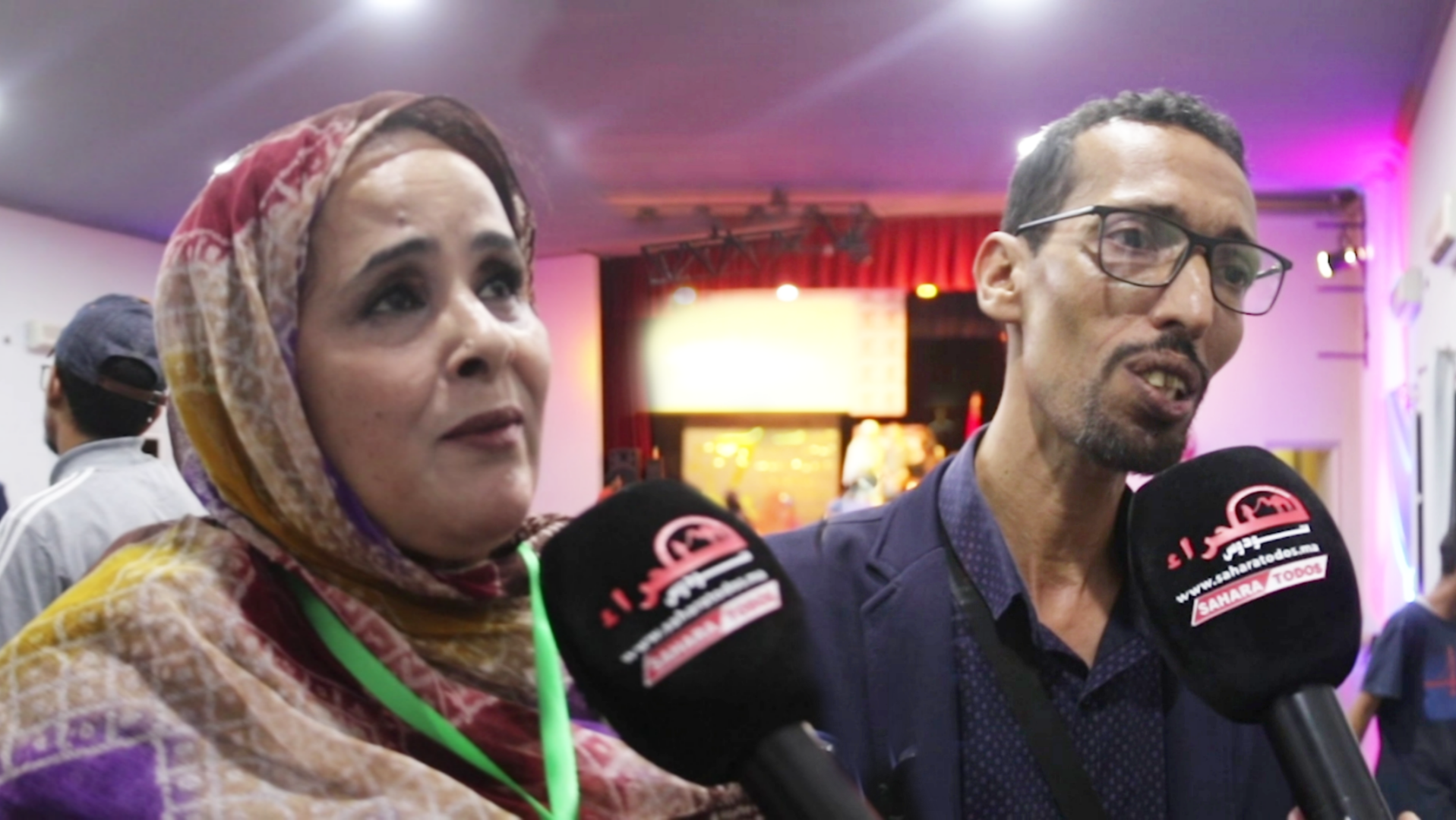 تصريح ميمونة الدليمي والجميعي حول مهرجان السمارة للكوميديا