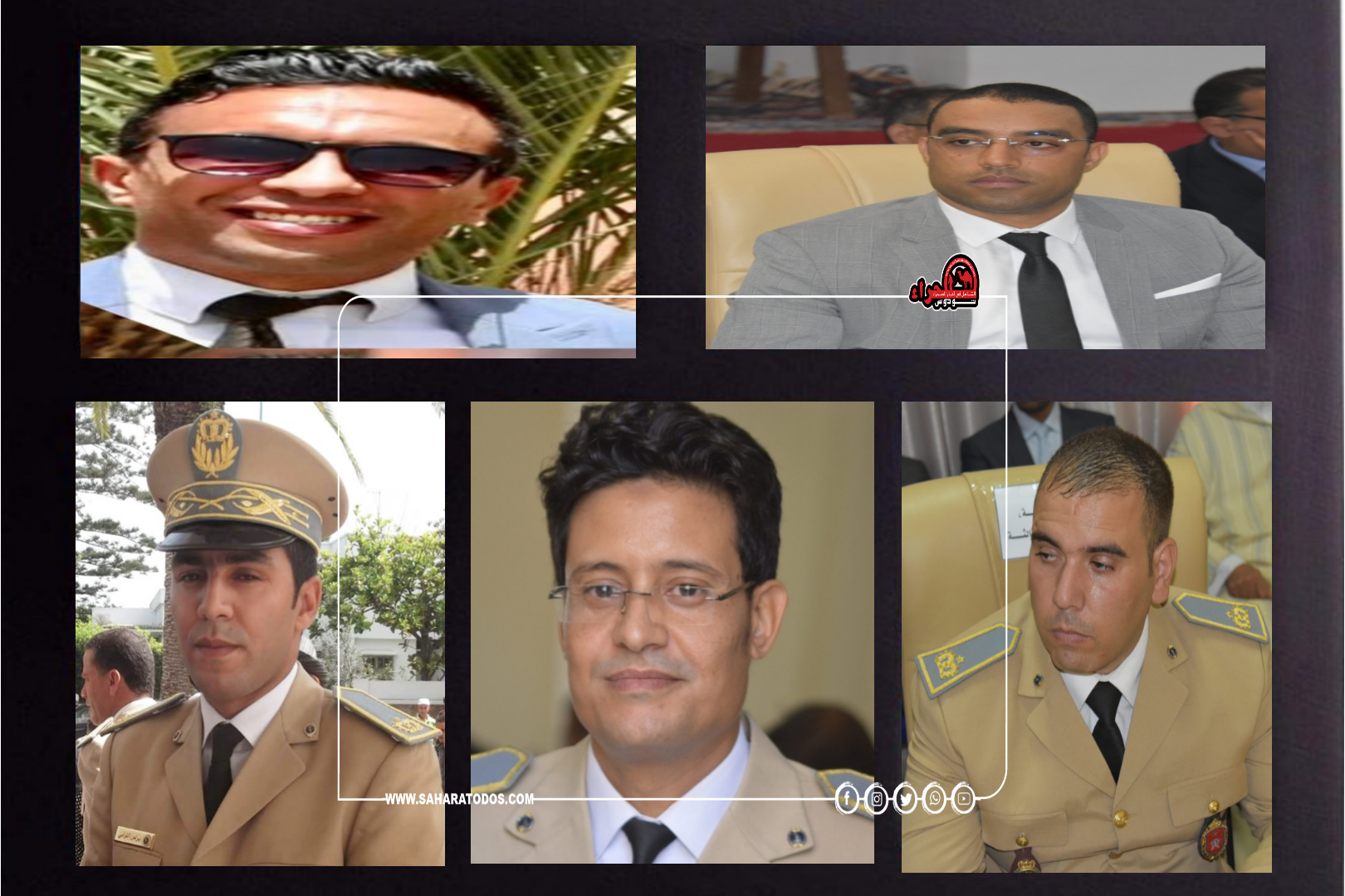 هؤلاء رجال السلطة بالسمارة الذين شملتهم الحركة الإنتقالية