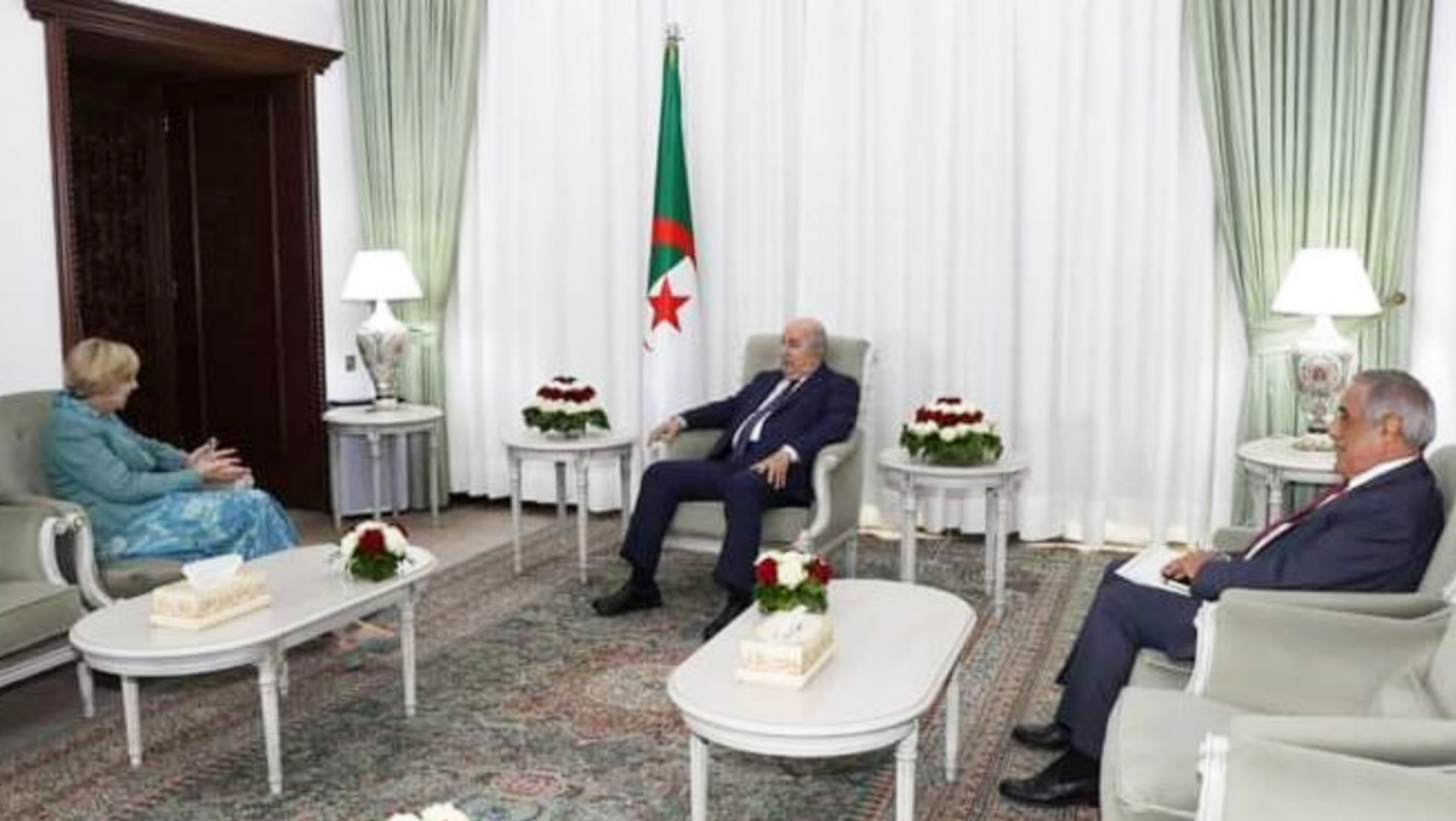 الرئاسة الجزائرية: تبون إستقبل السفيرة الأمريكية بطلب منها