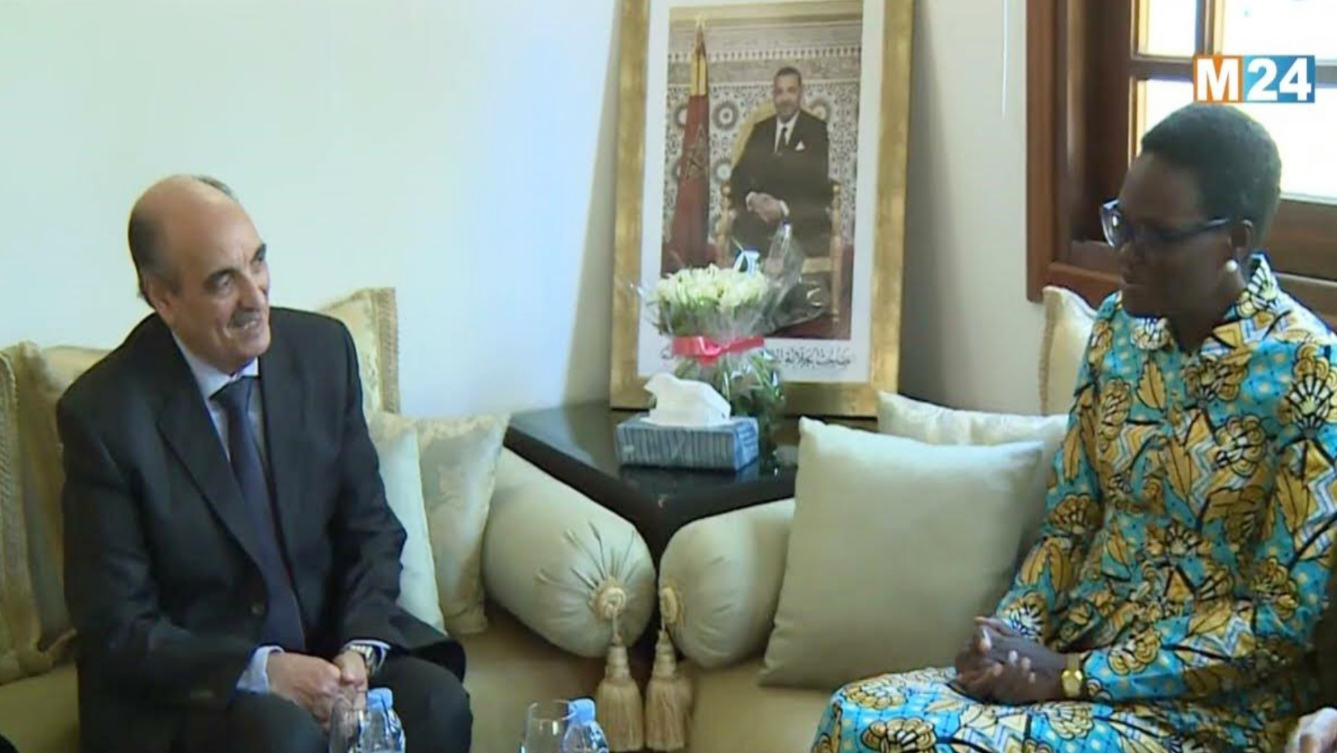 خليهن ولد الرشيد يستقبل رئيسة برلمان تنزانيا