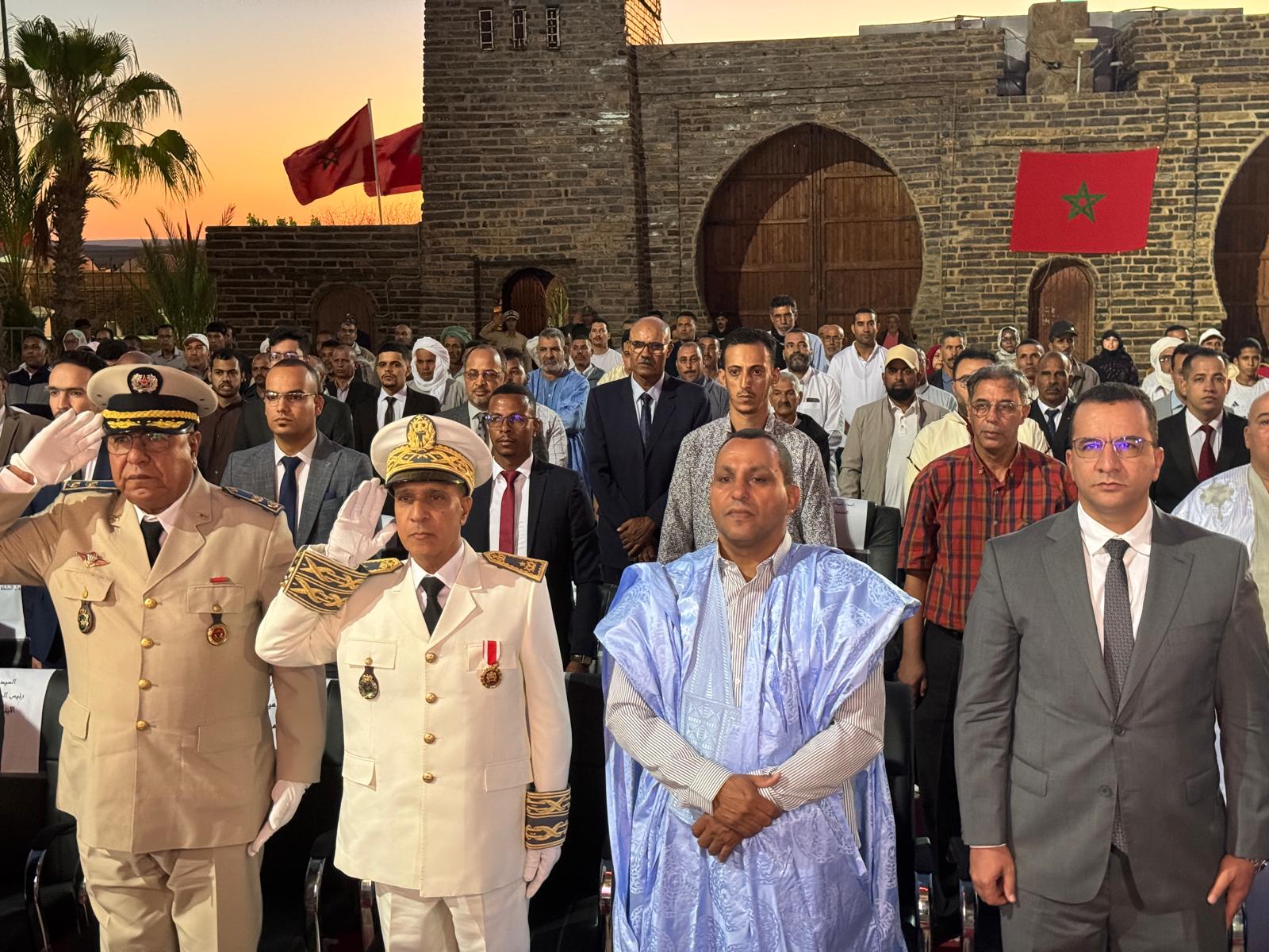 بالصور: نعيمي يترأس مراسيم حفل الإنصات للخطاب الملكي بمناسبة عيد العرش المجيد