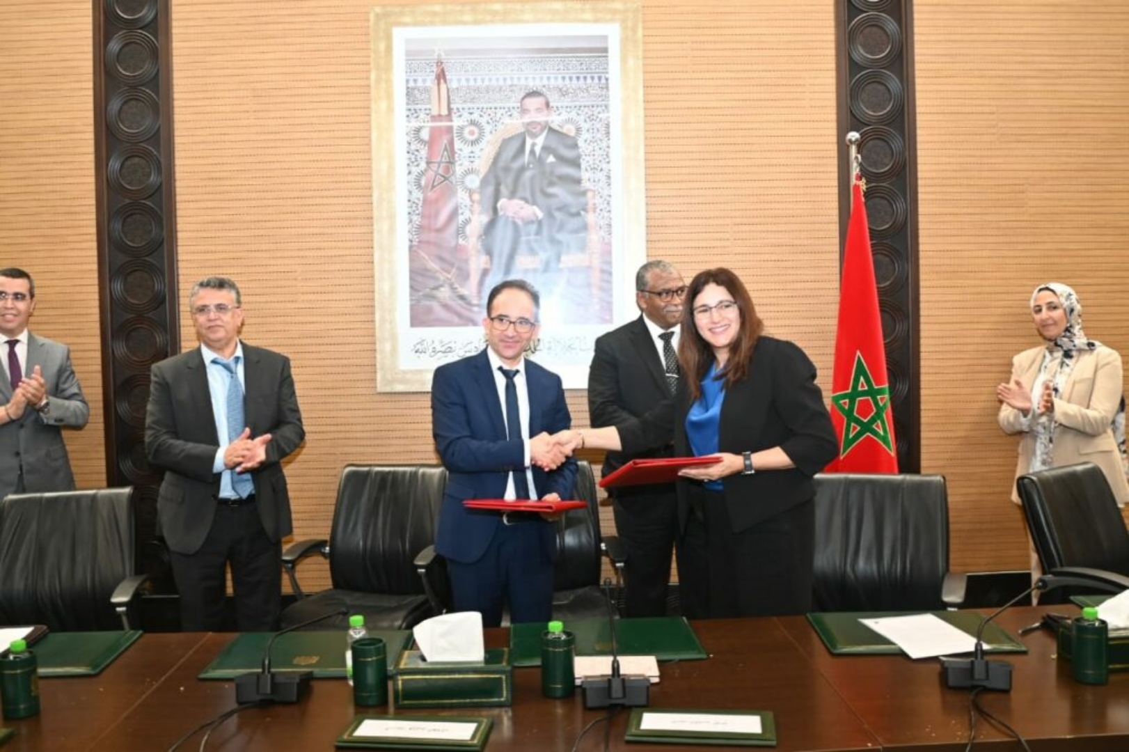 وزارة العدل والأمن الوطني يوقعان اتفاقا للتبادل الإلكتروني للبيانات