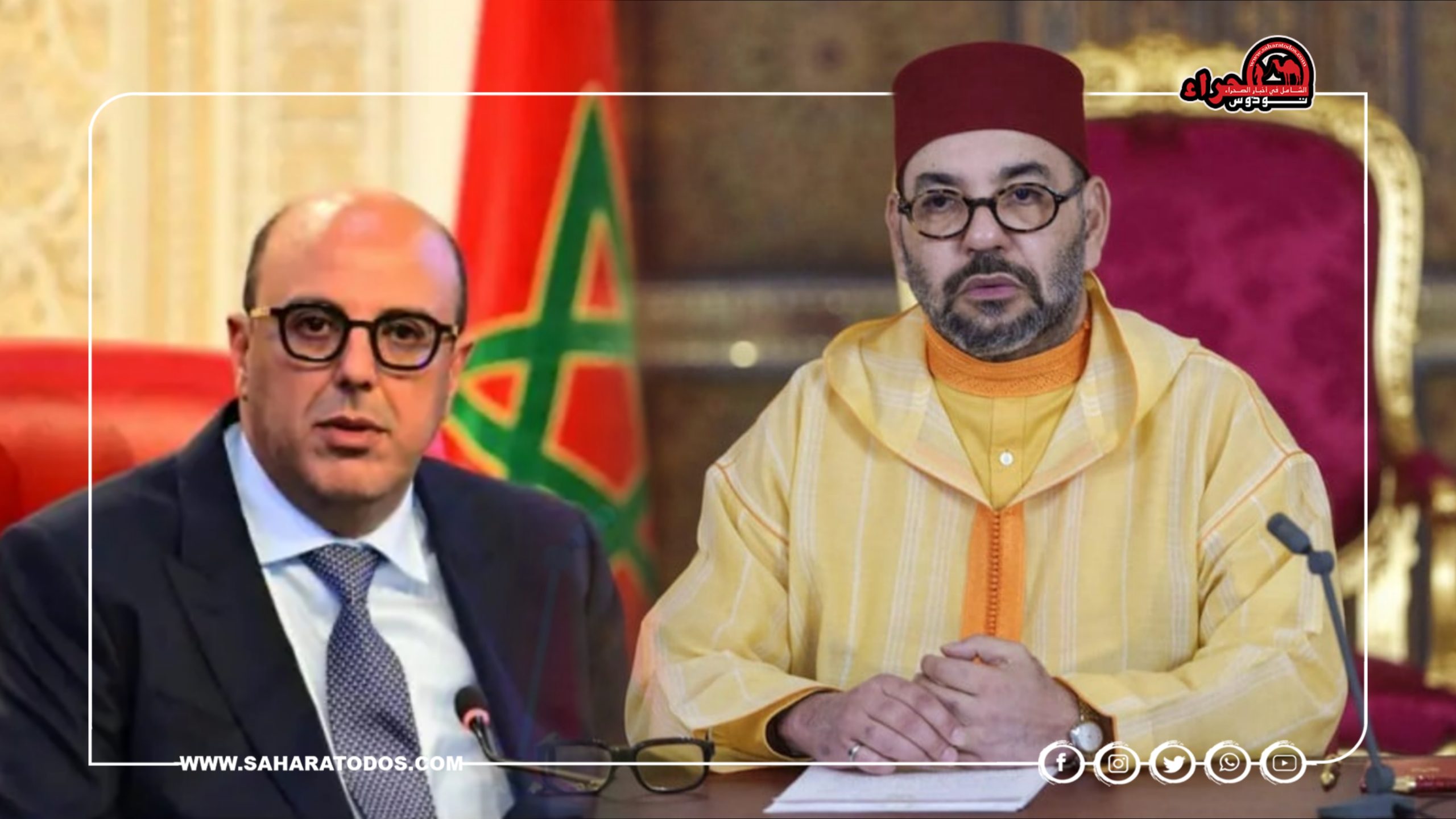 الملك يهنئ محمد ولد الرشيد بمناسبة انتخابه رئيسا لمجلس المستشارين