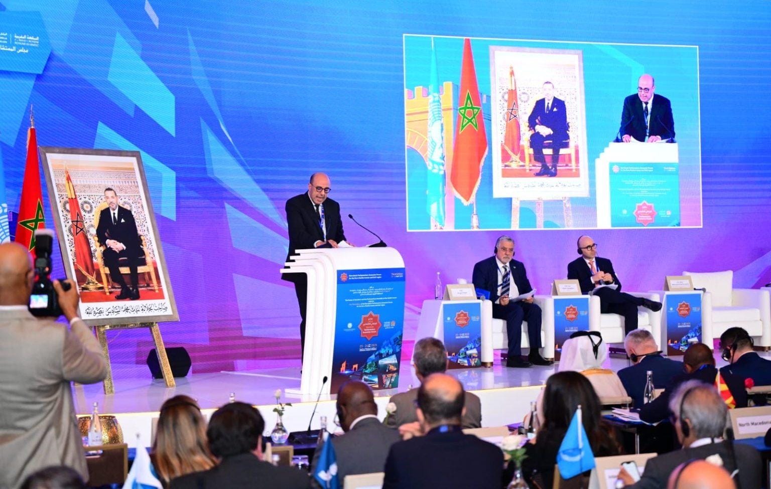 التنمية والاستقرار في صلب كلمة ولد الرشيد خلال منتدى مراكش البرلماني