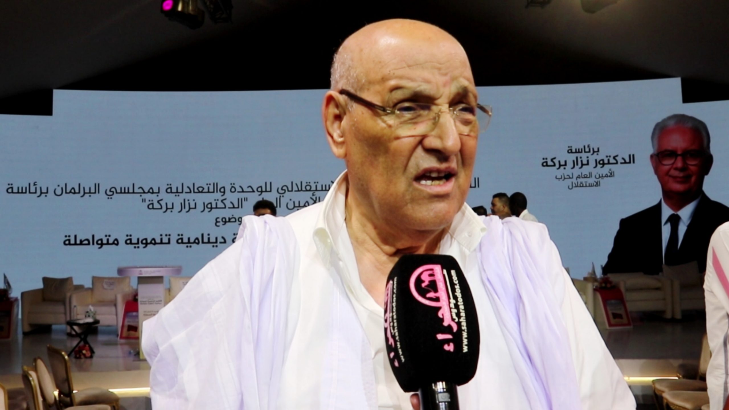 ولد الرشيد: حزب الاستقلال سيعمل على إصلاح الطريق بين العيون والسمارة