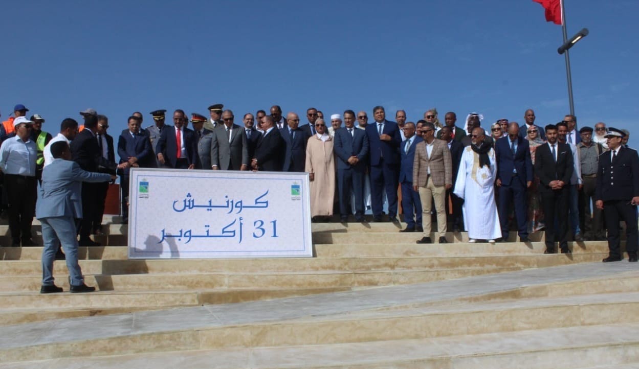 والي العيون يُشرف على افتتاح “كورنيش 31 أكتوبر” بالمرسى