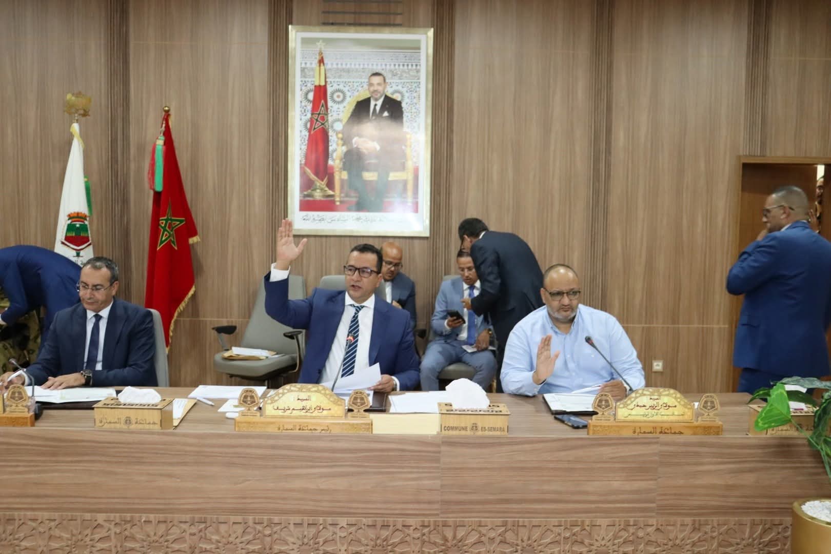 السمارة: المصادقة على مشاريع تنموية واتفاقيات شراكة خلال دورة ماي (صور)